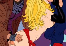 Sexy Naked Cartoon Super Heroes