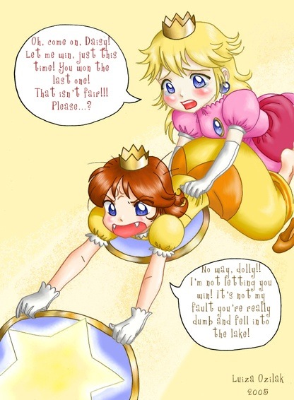 Sexy Princess Peach And Princess Daisy