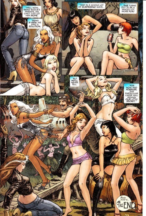 Sexy Women Of The The X Men Comic