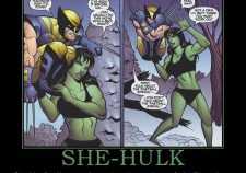 She Hulk Wolverine
