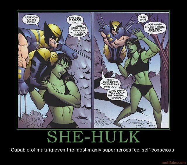 She Hulk Wolverine