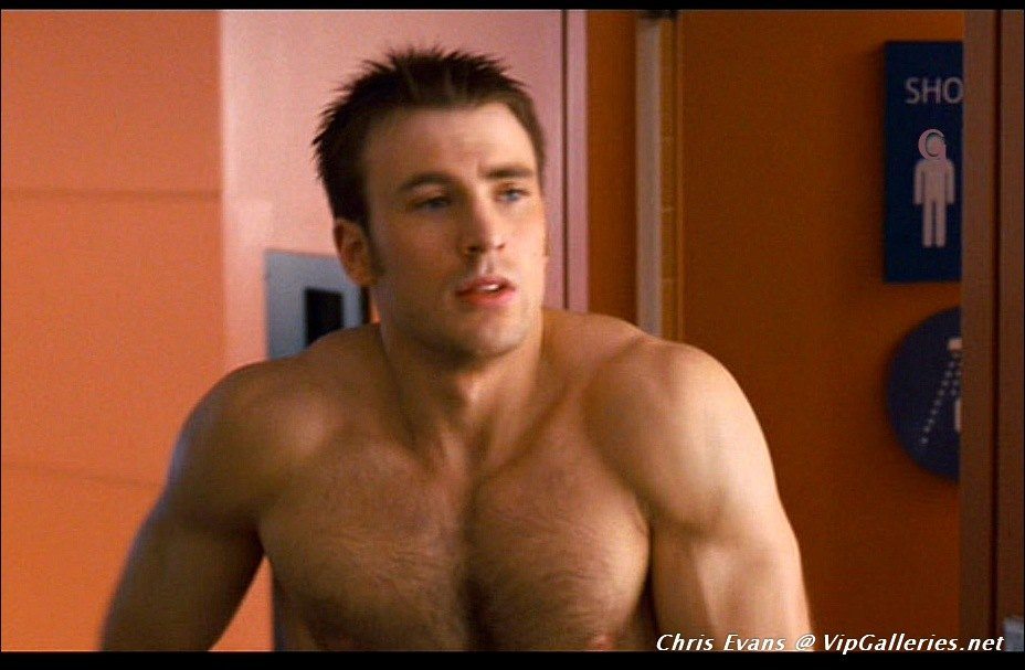 Shirtless Chris Evans Nude