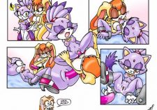 Sonic Hentai Blaze Comic