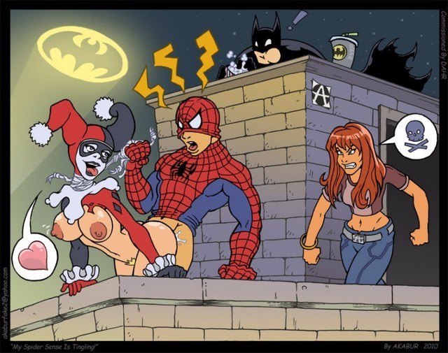 Spider Man Harley Quinn Porn