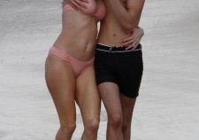 Stephanie Seymour Beach Son