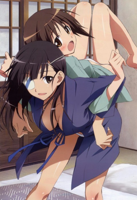 Strike Witches Yoshika Naked