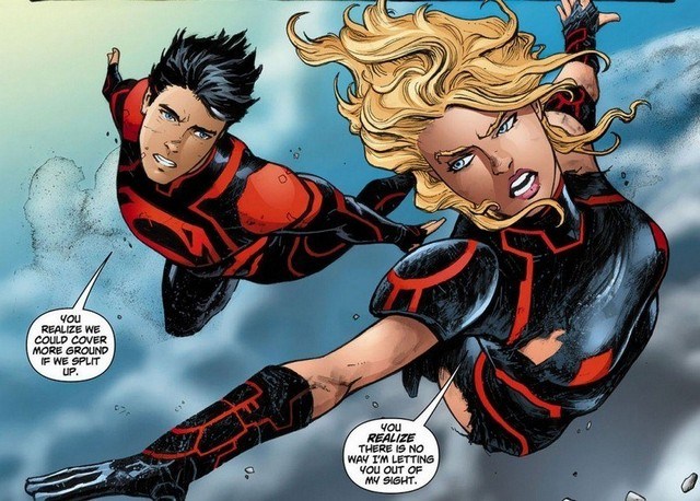 Superboy And Wonder Girl