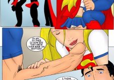 Supergirl Cartoon Porn Comic