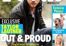 Taylor Lautner Gay Cover