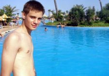 Teen Boys At Pool