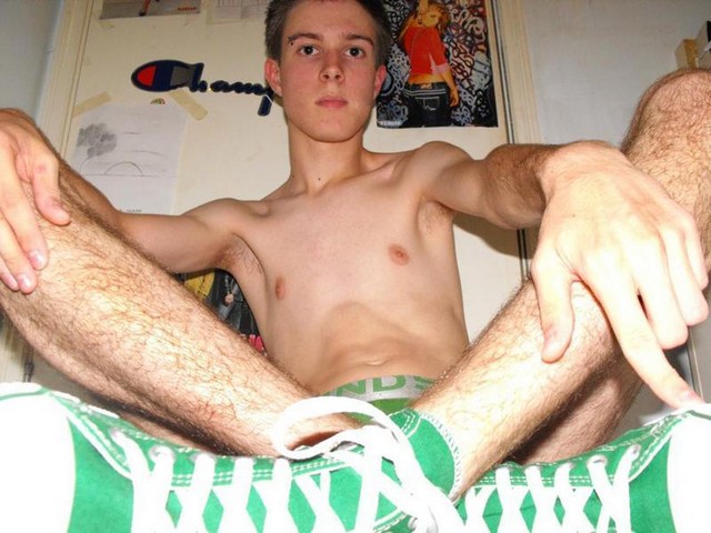 Teen Boys With Hairy Legs