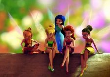 Tinker Bell And Her Fairy Friends