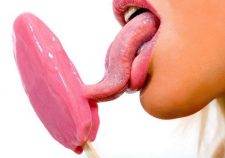 Tongue Licking Ice Cream