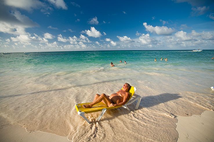 Topless Beach Punta Can A Dominican Republic