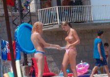 Topless Beauties Caught On The Beach By Perv Voyeur