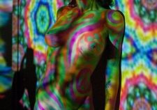 Trippy Psychedelic Body Art Hot