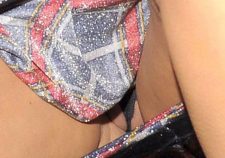 Una Healy Upskirt