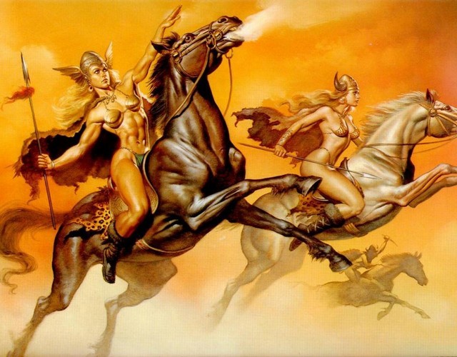 Valkyries Boris Vallejo