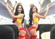 Vietnam Flight Attendant Lingerie