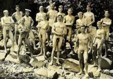Vintage Naked Military Men