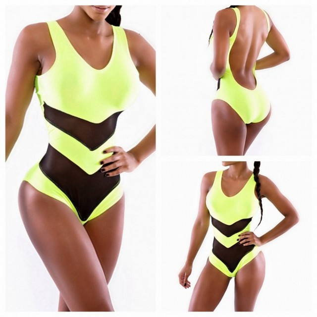 Vintage One Piece Bathing Suit