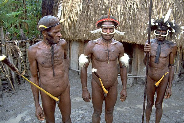 West Papua Indonesia Men