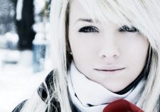 Winter Blonde Cute Eyes