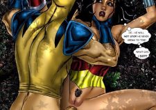 Wolverine Wonder Woman Porn Comic