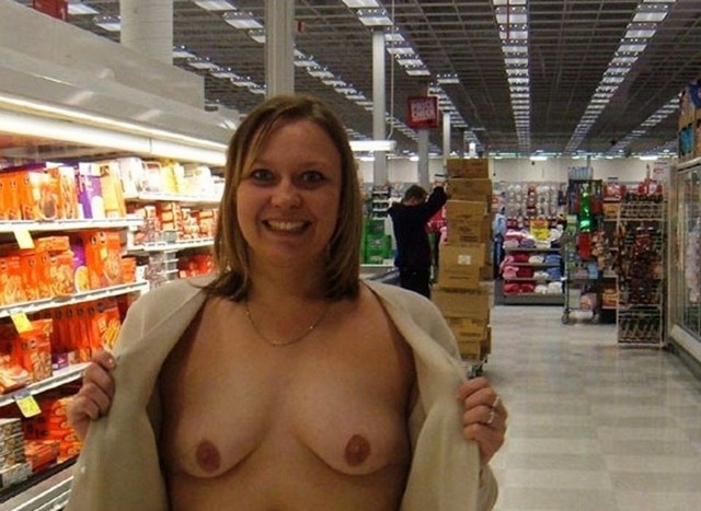 Women Flashing In Walmart