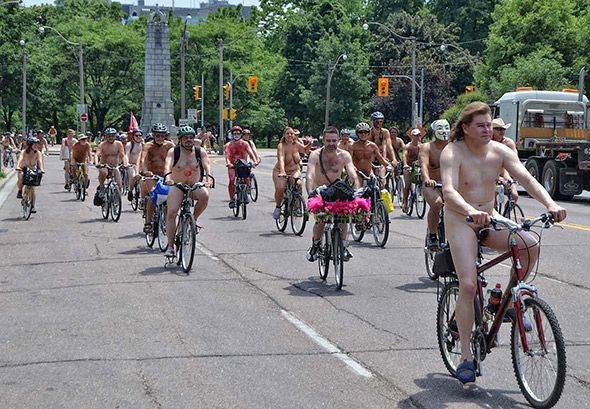 World Naked Bike Ride Girls