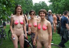 World Naked Bike Ride Nude