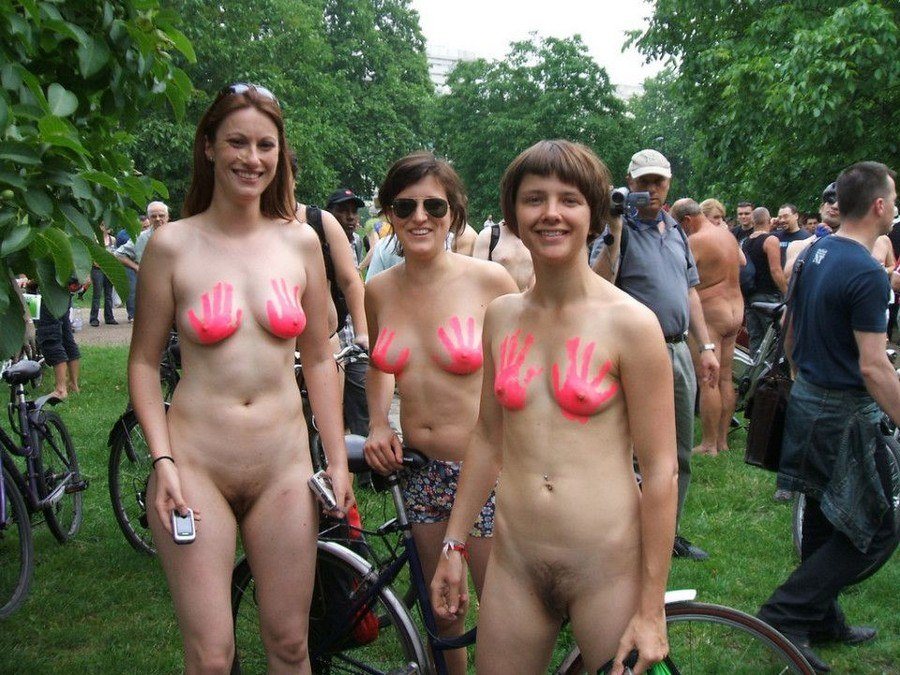 World Naked Bike Ride Nude