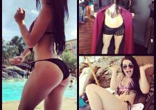 Wwe Paige Bikini Ass