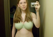 Young Ginger Teen With Big