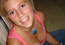 Young Teen Cleavage Down