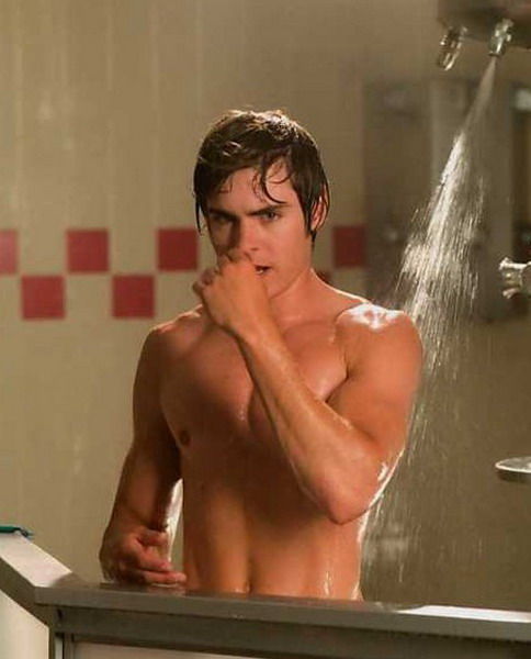 Zac Efron Naked Shower