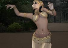 3d Belly Dancer Salome