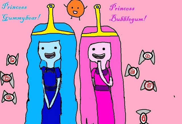 Adventure Time Princess Bubblegum And Finn