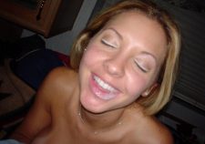 Amateur Girl With Cum On Her Face