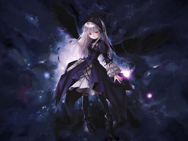 Anime Dark Angel Girl