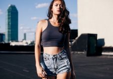 Beauty Girl Body Jeans Shorts