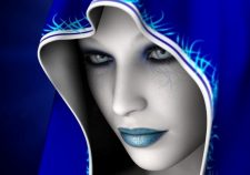 Blue Dreams Fantasy Girl