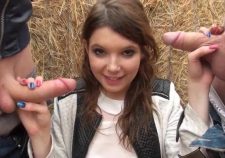 Watch French Teen Angela Double Fucked video on xHamster